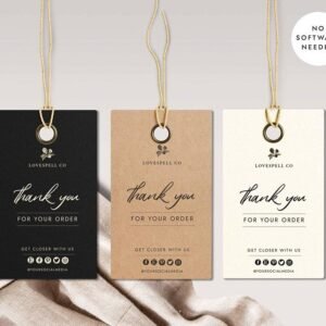 Jewelery & Garment Tags 1