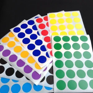 Self Adhesive Round Labels 1
