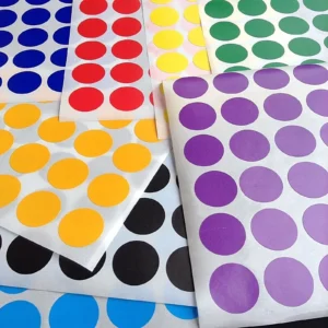 Self Adhesive Round Labels 2